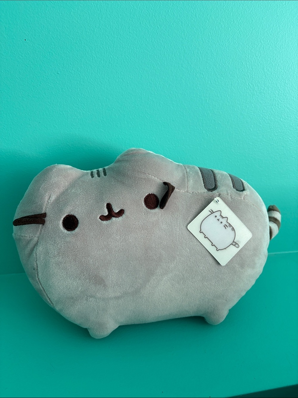 Pusheen Plush Cat - Gray Soft Cozy Plush